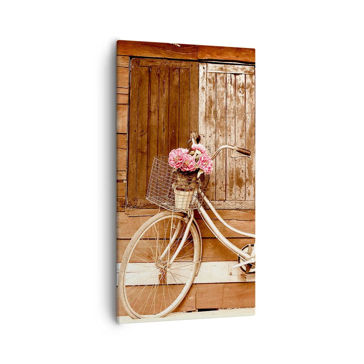 Lærredstryk - Billede på lærred - Jeg vender tilbage om lidt - 55x100 cm