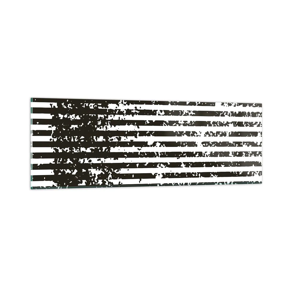 Billede på glas - Rytme og støj - 90x30 cm