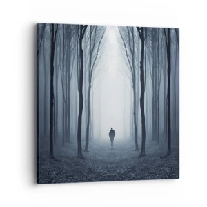Lærredstryk - Billede på lærred - Og alt sammen ganske enkelt - 30x30 cm