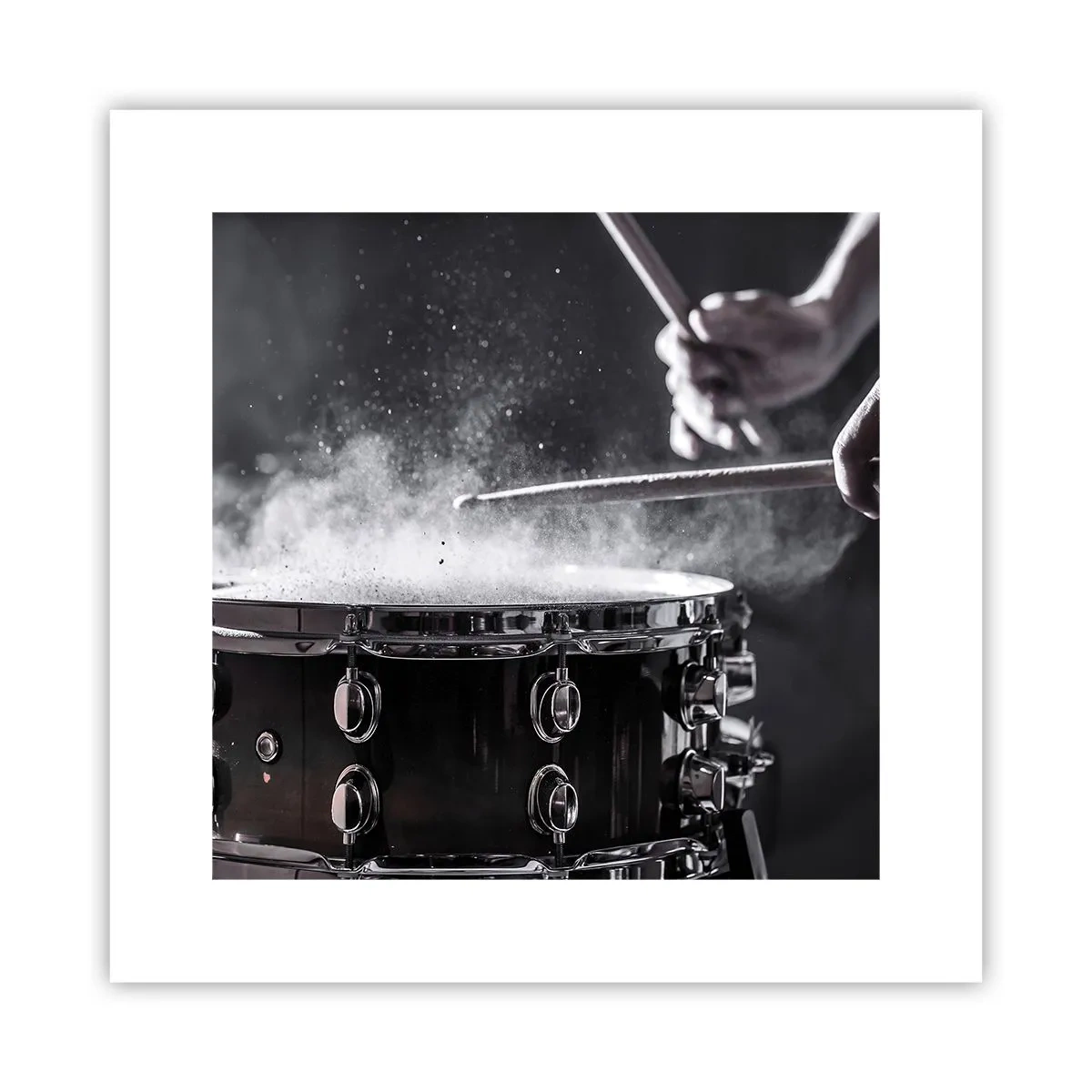 Plakat - Musikkens puls - 30x30 cm