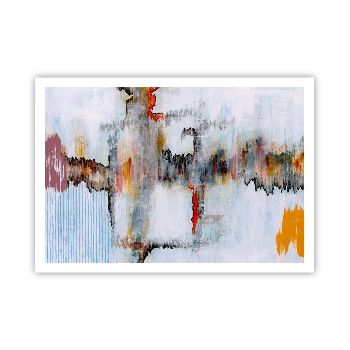 Plakat - En pind på vandet - 100x70 cm