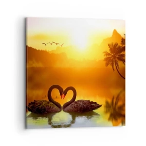 Lærredstryk - Billede på lærred - Alt til parring - 70x70 cm