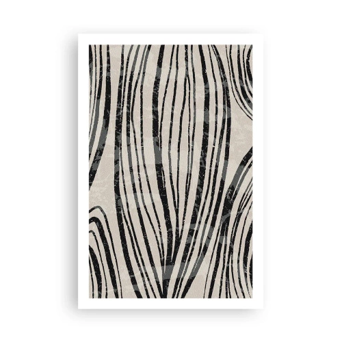 Plakat - Et spild af linjer - 61x91 cm