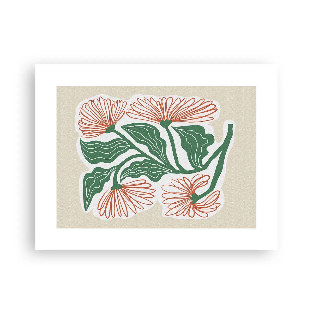 Plakat - Folkeligt og moderne - 40x30 cm