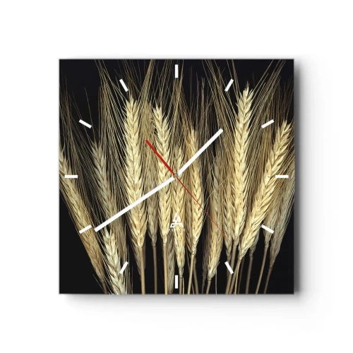 Vægur, Uret - Rustik magi - 30x30 cm