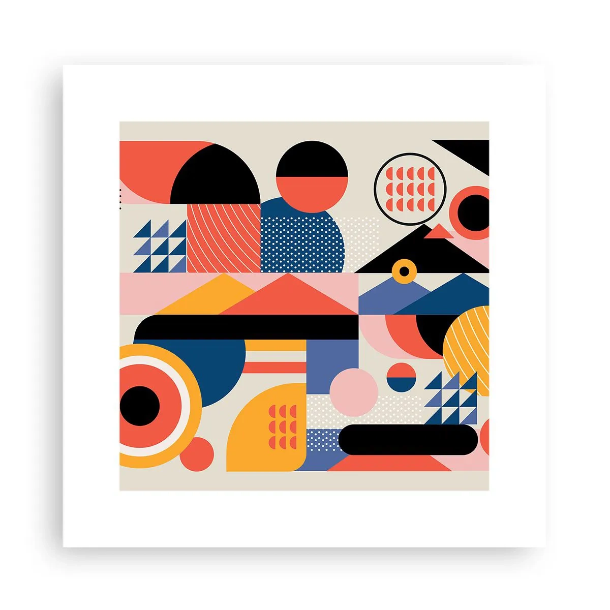 Plakat - Komposition: Leg - 30x30 cm