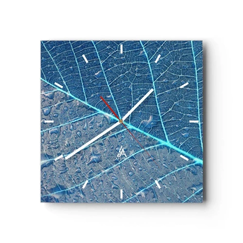 Vægur, Uret - Livet i det blå - 30x30 cm