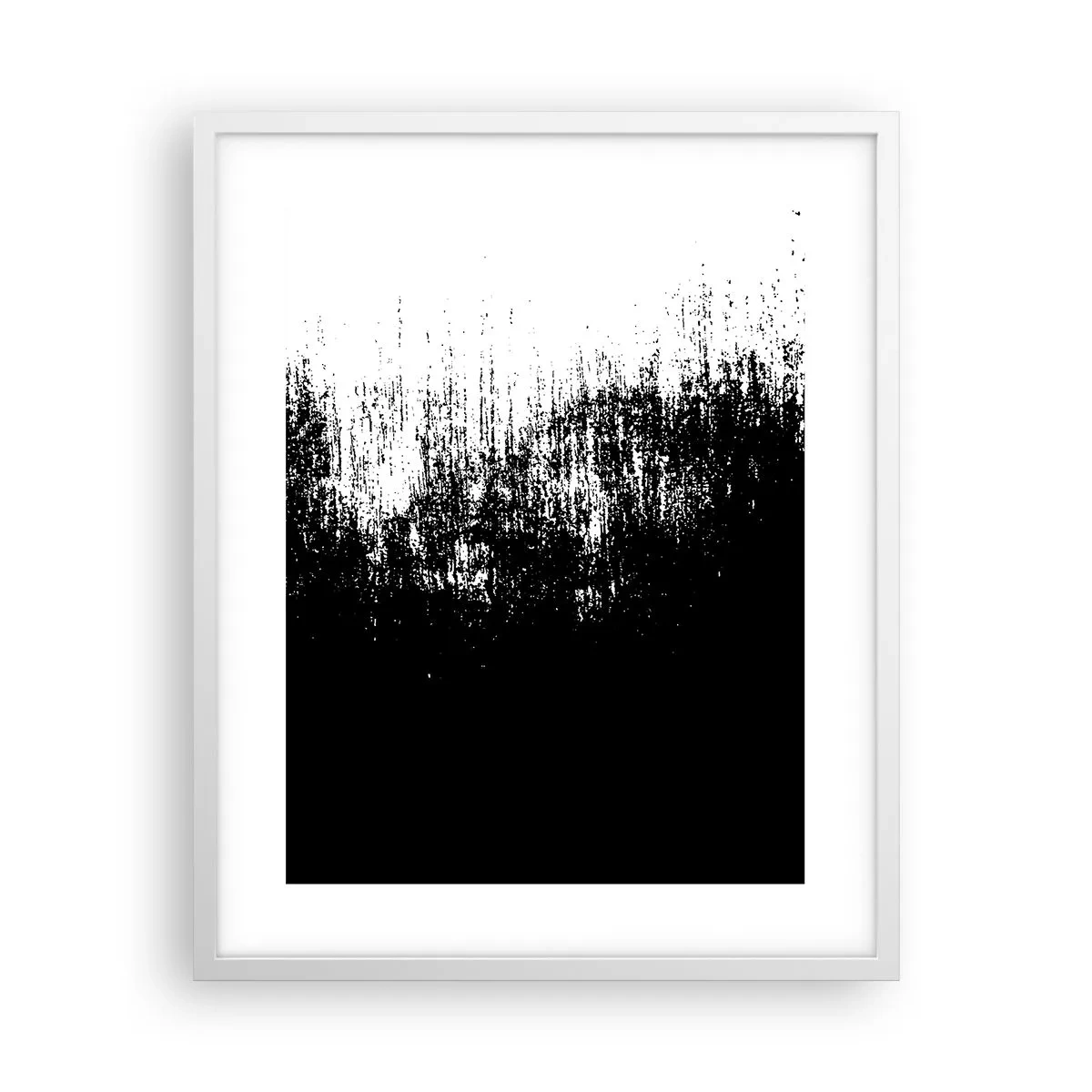 Plakat i hvid ramme - Og vinderen er... - 40x50 cm