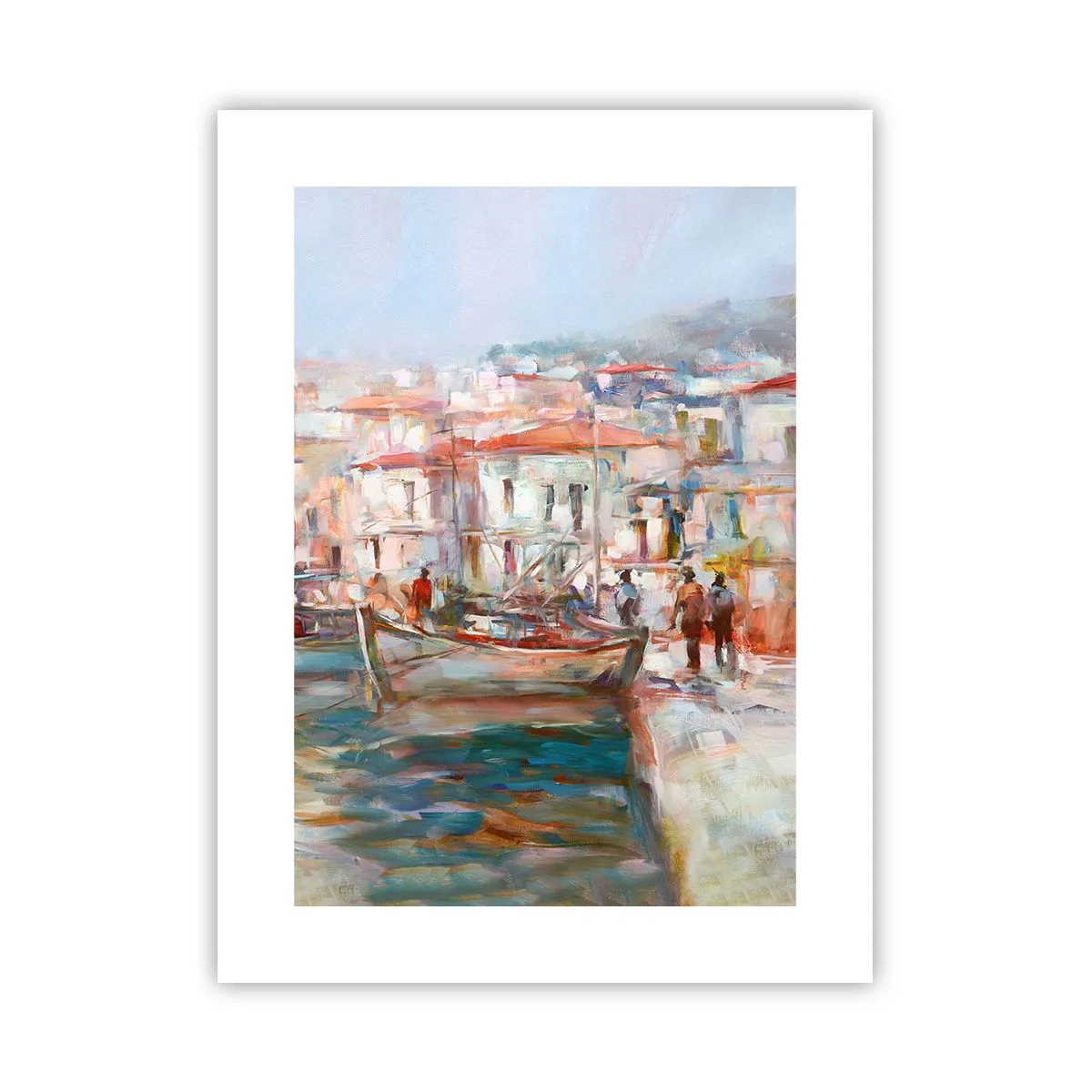 Plakat - Pastelfarvede helligdage - 30x40 cm