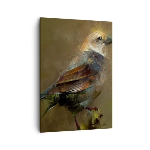 Lærredstryk - Billede på lærred - Lille spurv, lille fugl - 50x70 cm