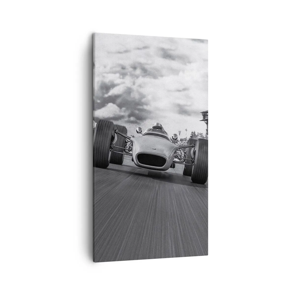 Lærredstryk - Billede på lærred - Der er kraft! - 45x80 cm