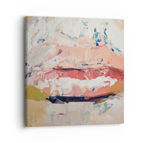 Lærredstryk - Billede på lærred - Vækker sanserne - 30x30 cm