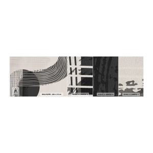 Prøve Fototapet Selvklæbende Deluxe Sticker - Derhen og tilbage - Minimalisme, Abstraktion, Stykke - 100x30 cm