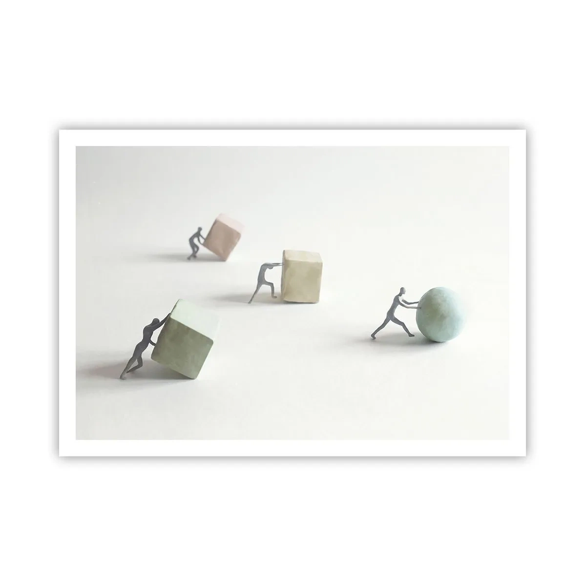 Plakat - Selve livet - 100x70 cm