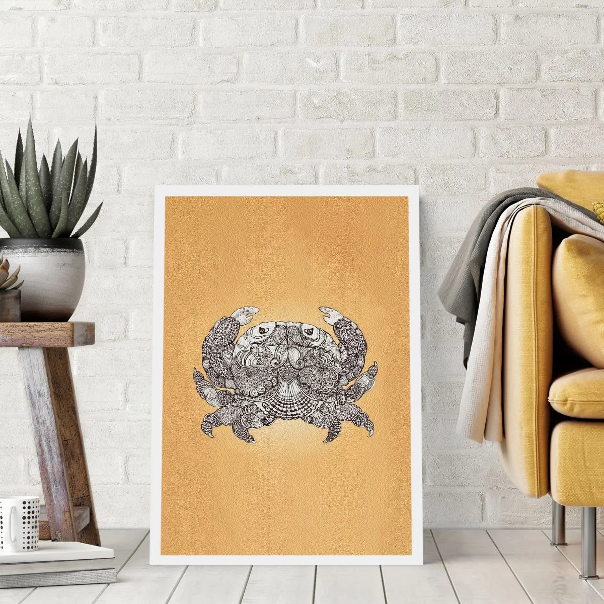 Plakat - Fortællinger om hr. krabbe - 70x100 cm