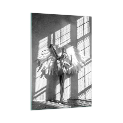 Billede på glas - Lige fra himlen - 50x70 cm