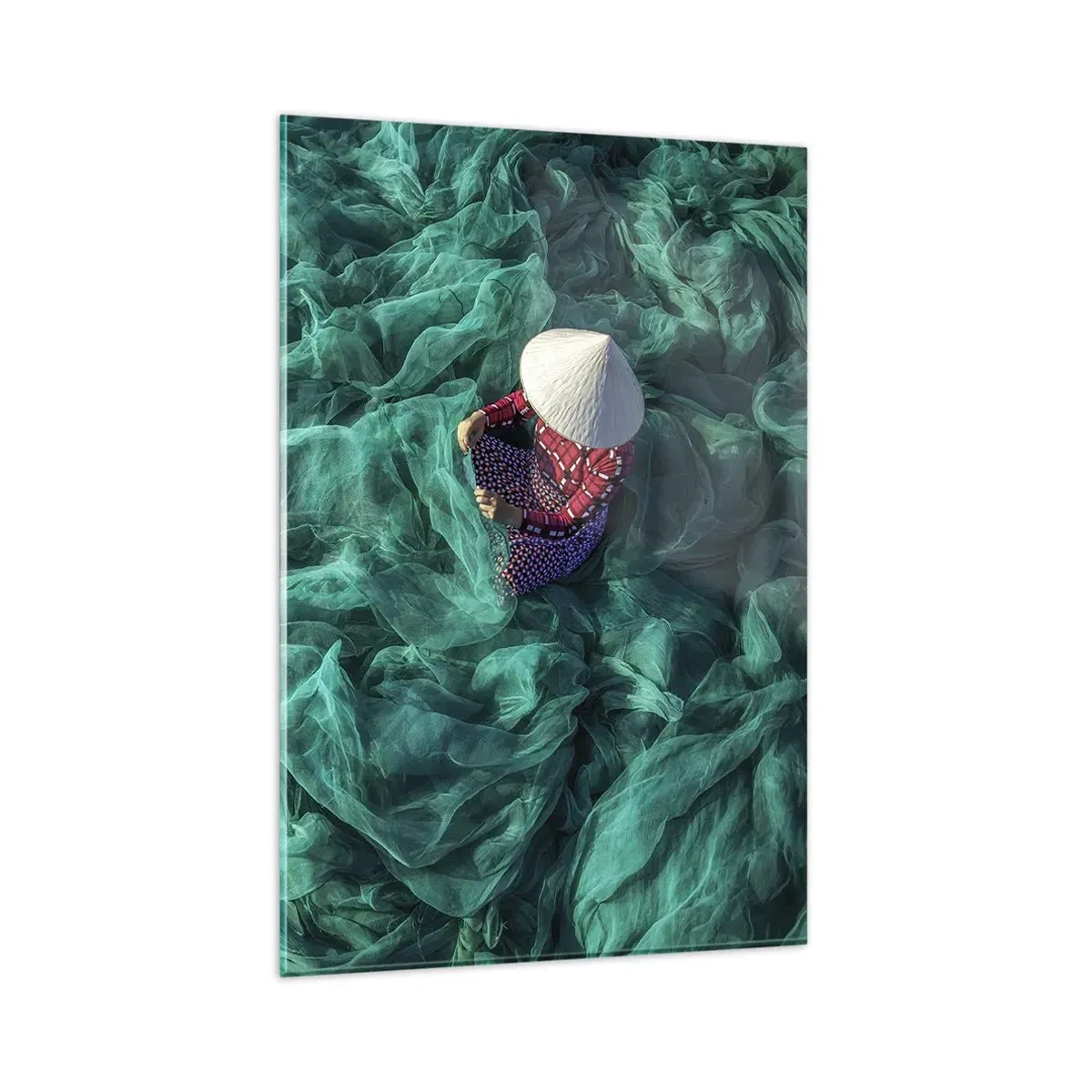 Billede på glas - I et hav af lys - 80x120 cm