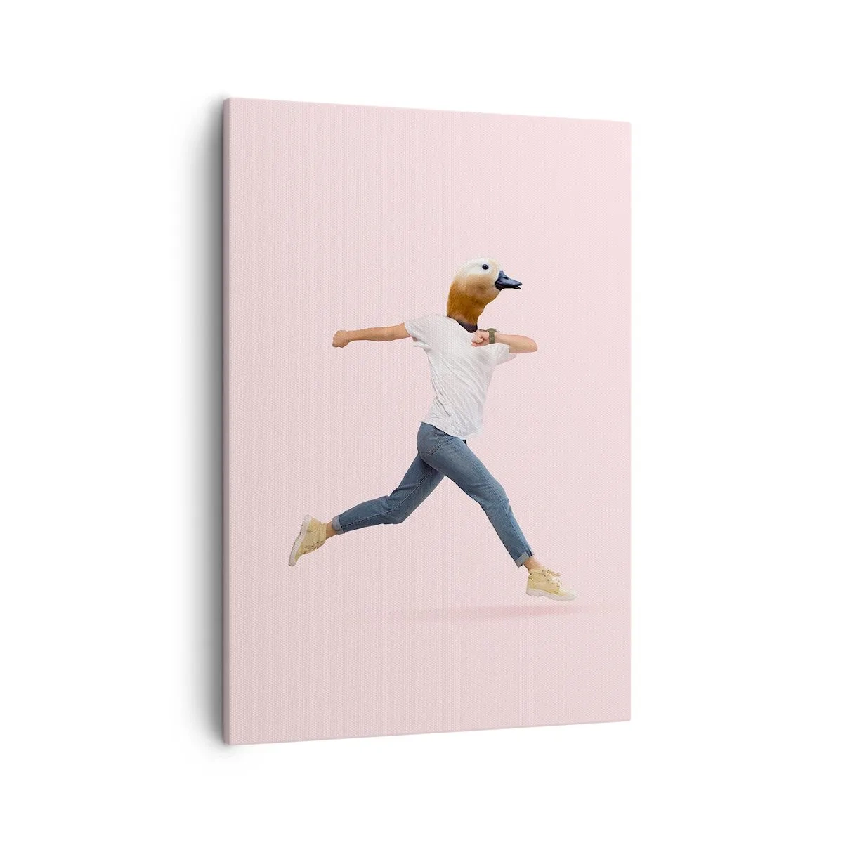 Lærredstryk - Billede på lærred - En knivspids absurditet - 50x70 cm