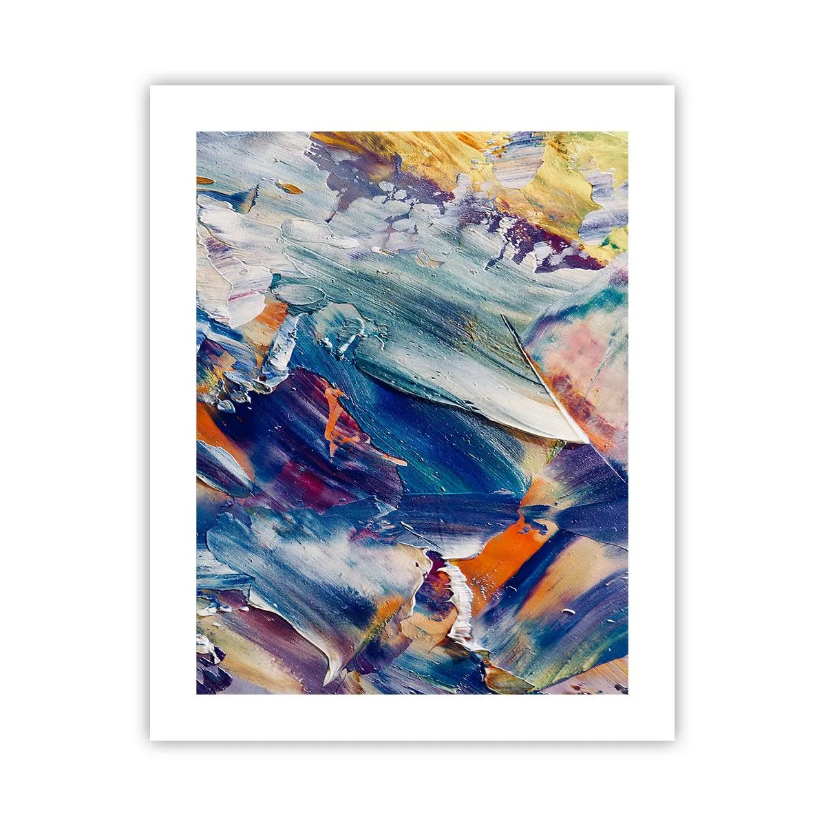 Plakat - Forvirring af farver - 40x50 cm