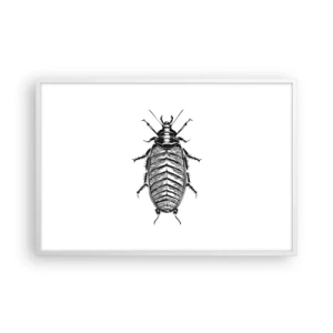 Plakat i hvid ramme - Sikke et eksemplar! - 91x61 cm