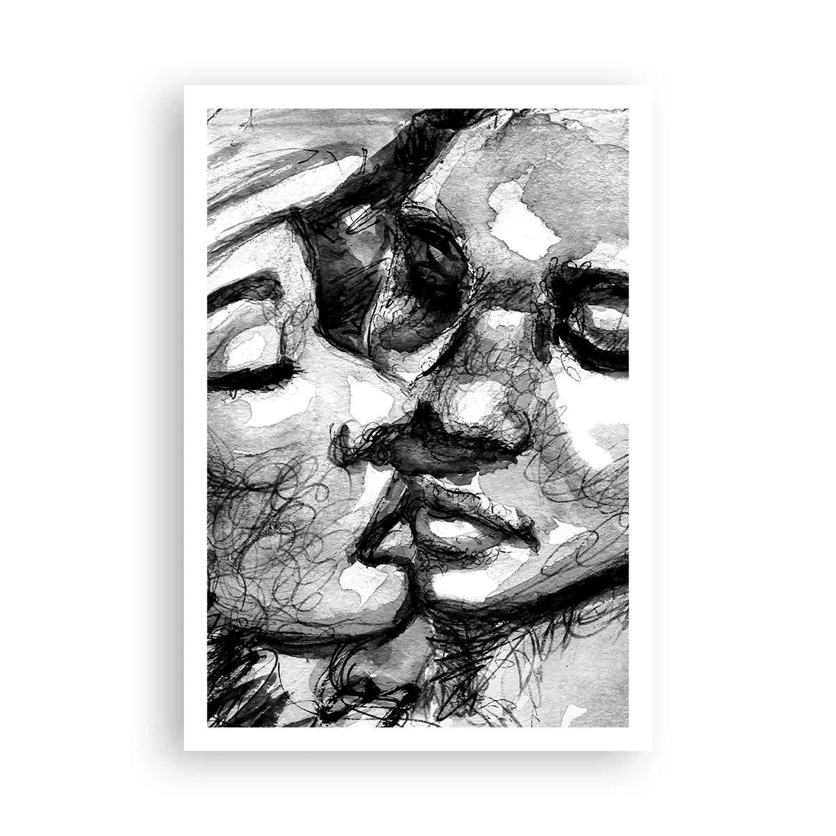 Plakat - Et ømt øjeblik - 70x100 cm