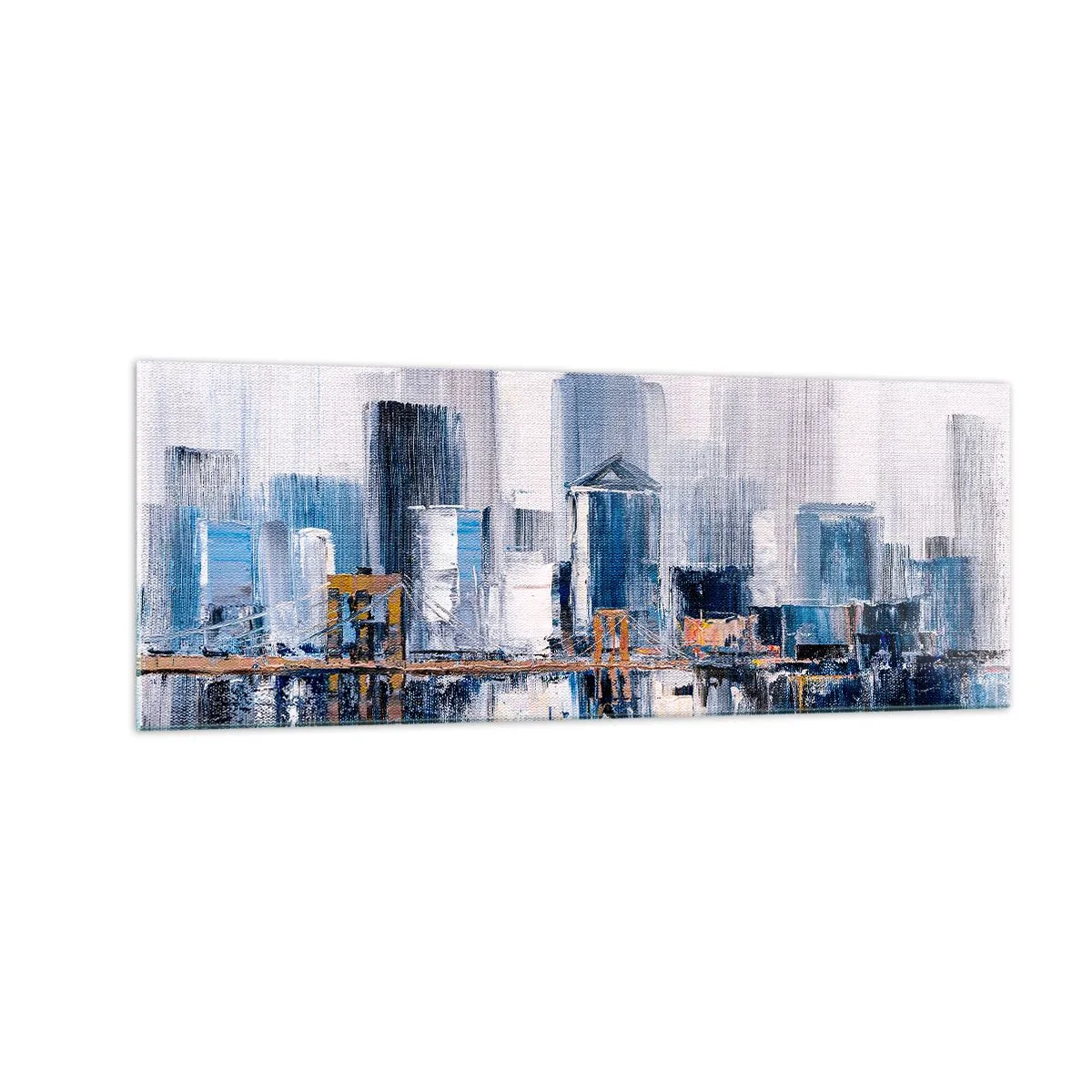 Billede på glas - Indtryk fra New York - 140x50 cm