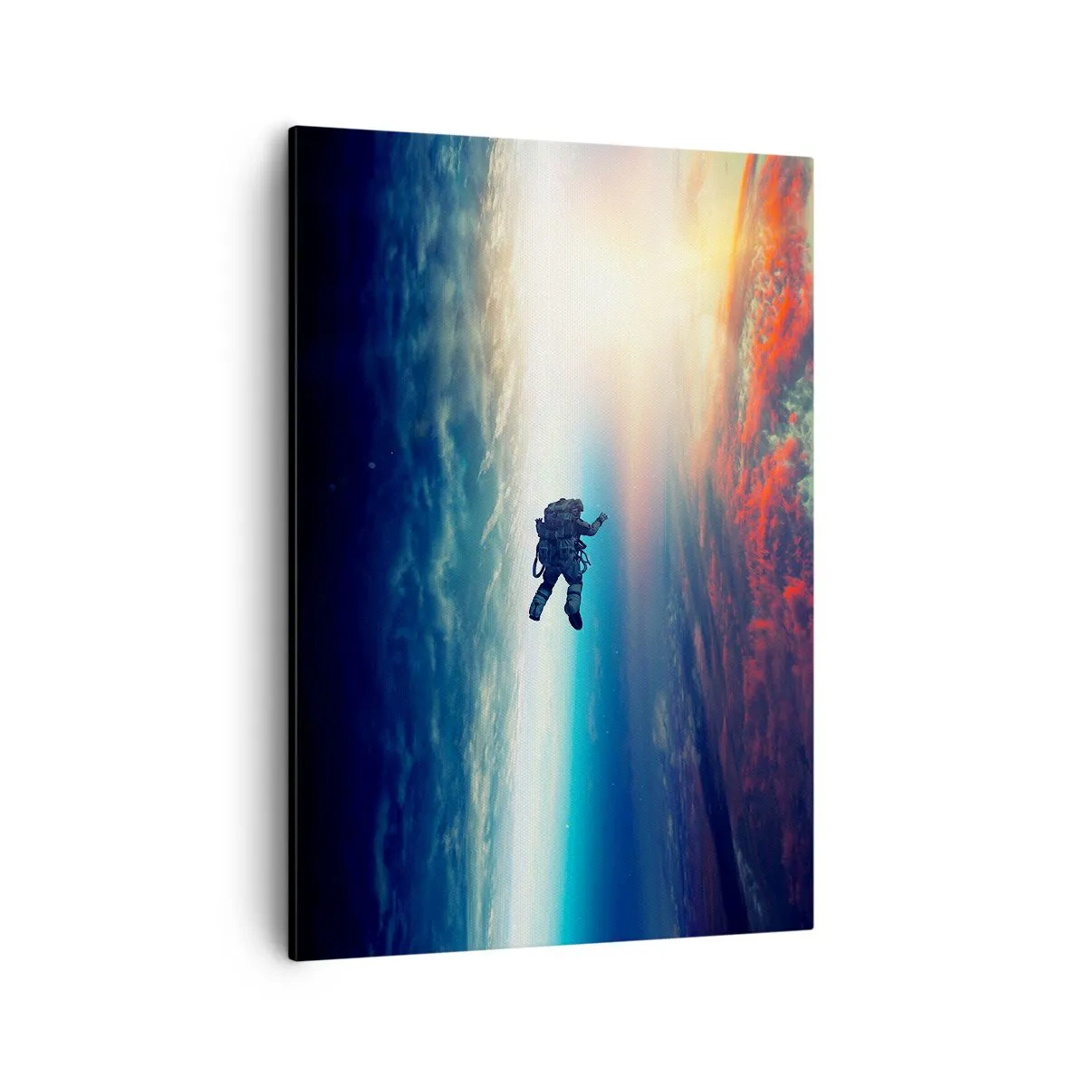 Lærredstryk - Billede på lærred - Over for universet - 50x70 cm
