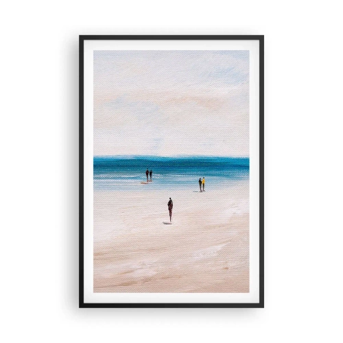 Plakat i sort ramme - Et naturligt behov - 61x91 cm