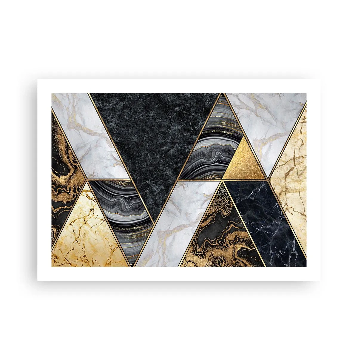 Plakat - Sten for sten - 70x50 cm