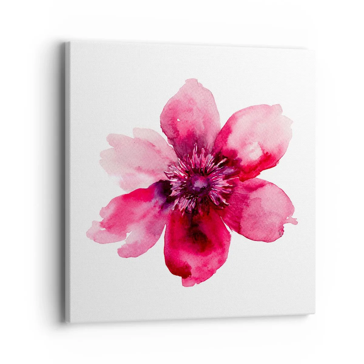 Lærredstryk - Billede på lærred - Karminduftende kys - 40x40 cm