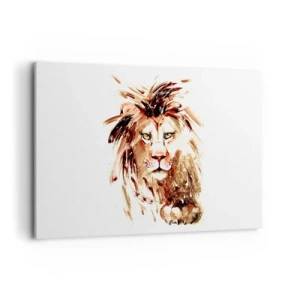 Lærredstryk - Billede på lærred - Styrke og værdighed - 120x80 cm