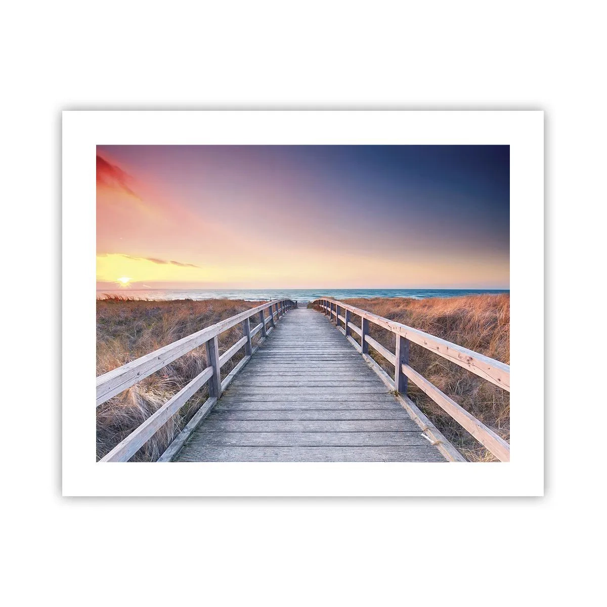 Plakat - Baltisk aften aura - 50x40 cm