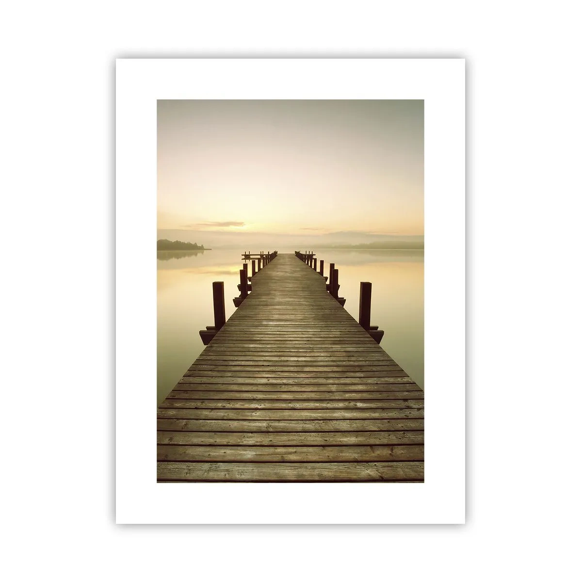 Plakat - Før daggry, daggry, lys - 30x40 cm