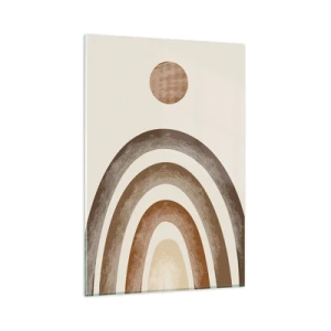 Billede på glas - I en galakse langt, langt væk - 80x120 cm