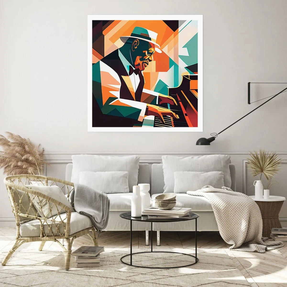 Plakat - Alt det jazz - 30x30 cm