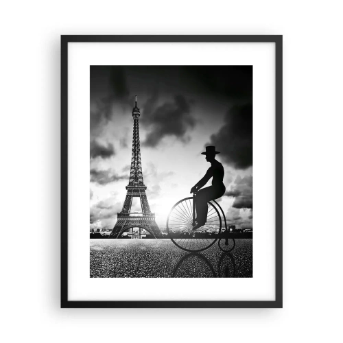 Plakat i sort ramme - Længsel efter Belle Epoque - 40x50 cm