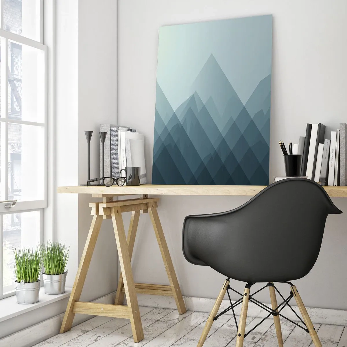 Billede på glas - Stor, større, størst - 80x120 cm