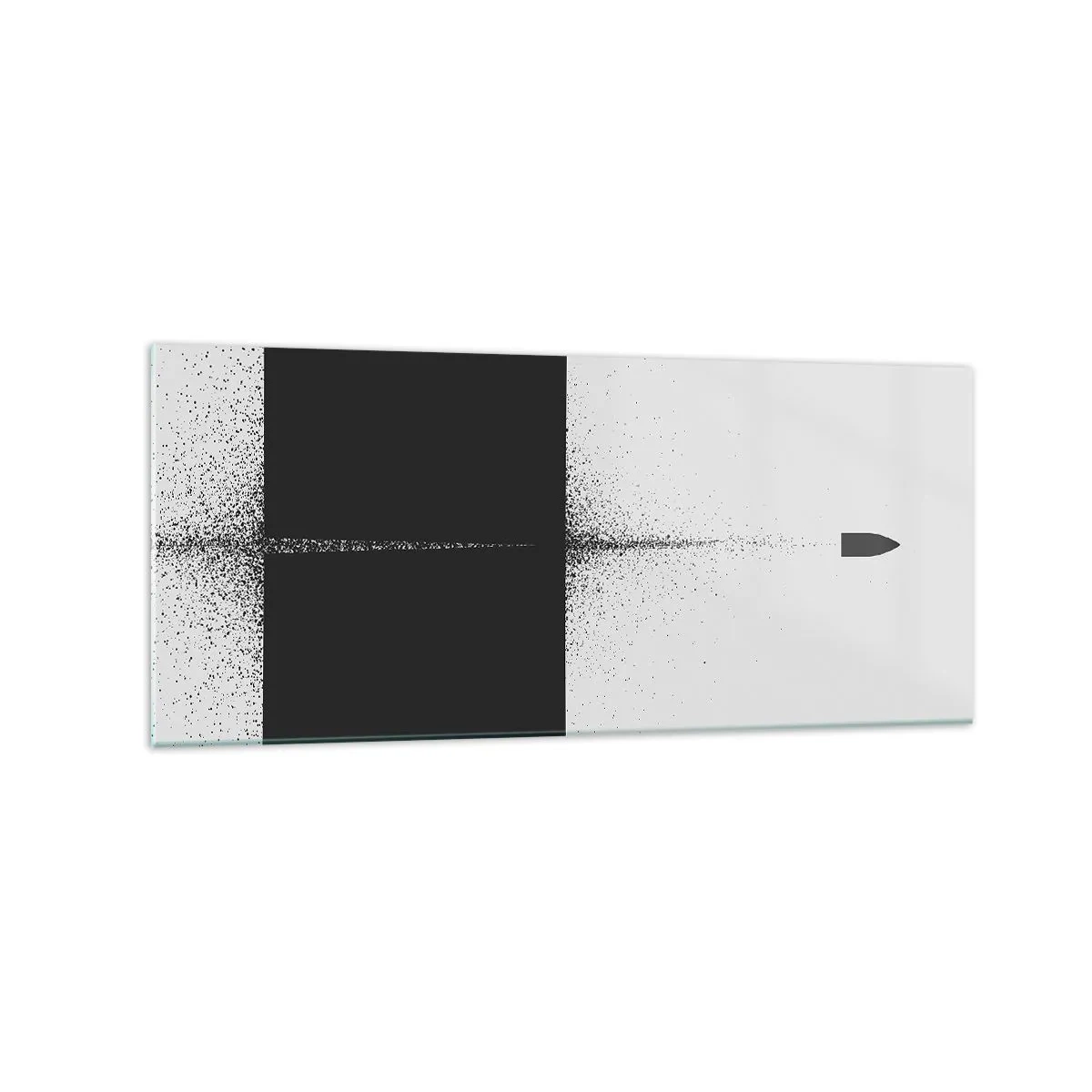 Billede på glas - Lige til sagen - 120x50 cm