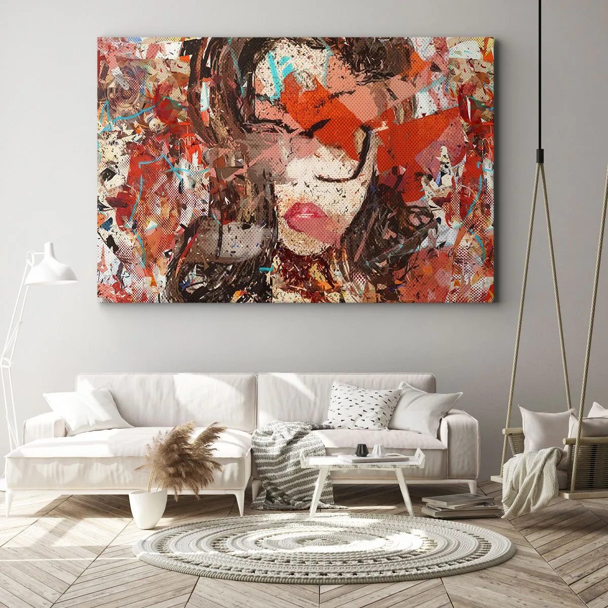 Lærredstryk - Billede på lærred - Ingen ved, hvordan du virkelig er - 100x70 cm