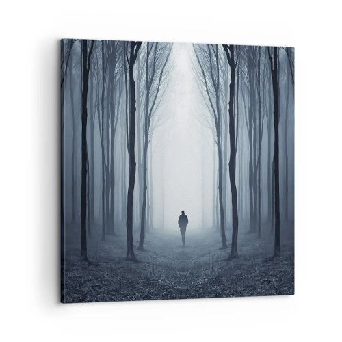 Lærredstryk - Billede på lærred - Og alt sammen ganske enkelt - 60x60 cm