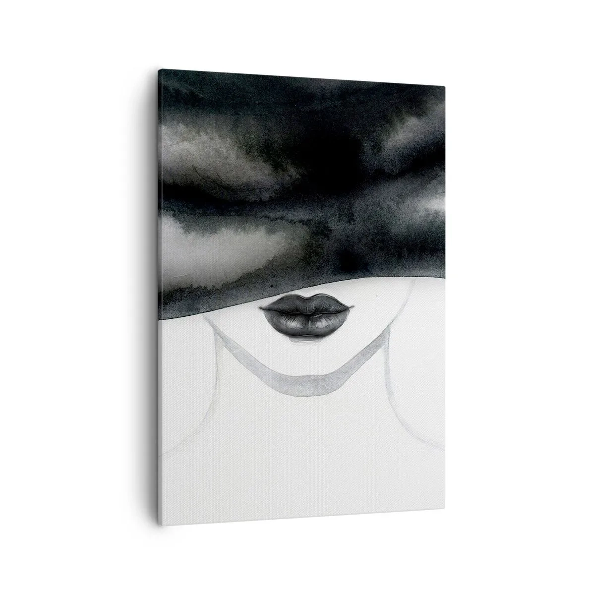 Lærredstryk - Billede på lærred - Et sensuelt mysterium - 50x70 cm