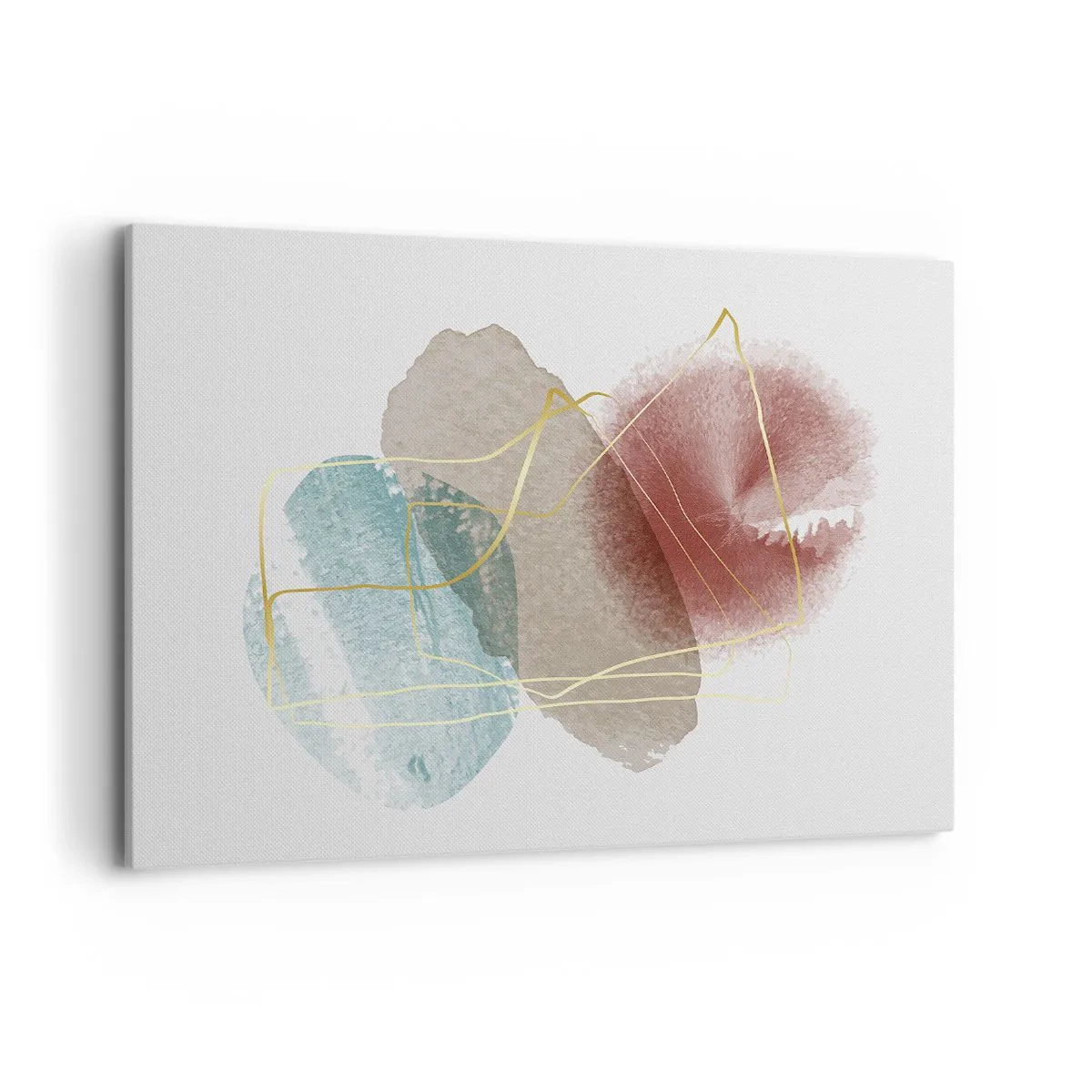 Lærredstryk - Billede på lærred - Rummets perler - 100x70 cm