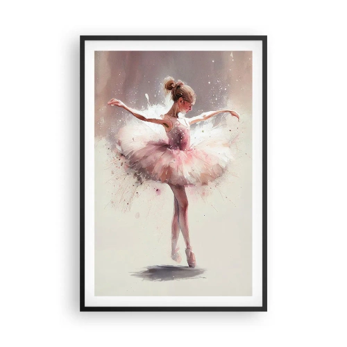 Plakat i sort ramme - Som en ung fugl - 61x91 cm