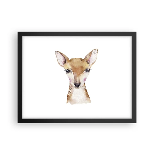 Plakat i sort ramme - Uskyldighedens natur - 40x30 cm