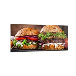 Billede på glas - American dream - 120x50 cm