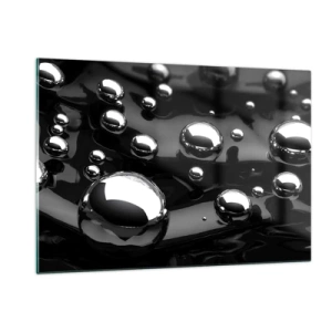 Billede på glas - Fra de sorte dybder - 120x80 cm