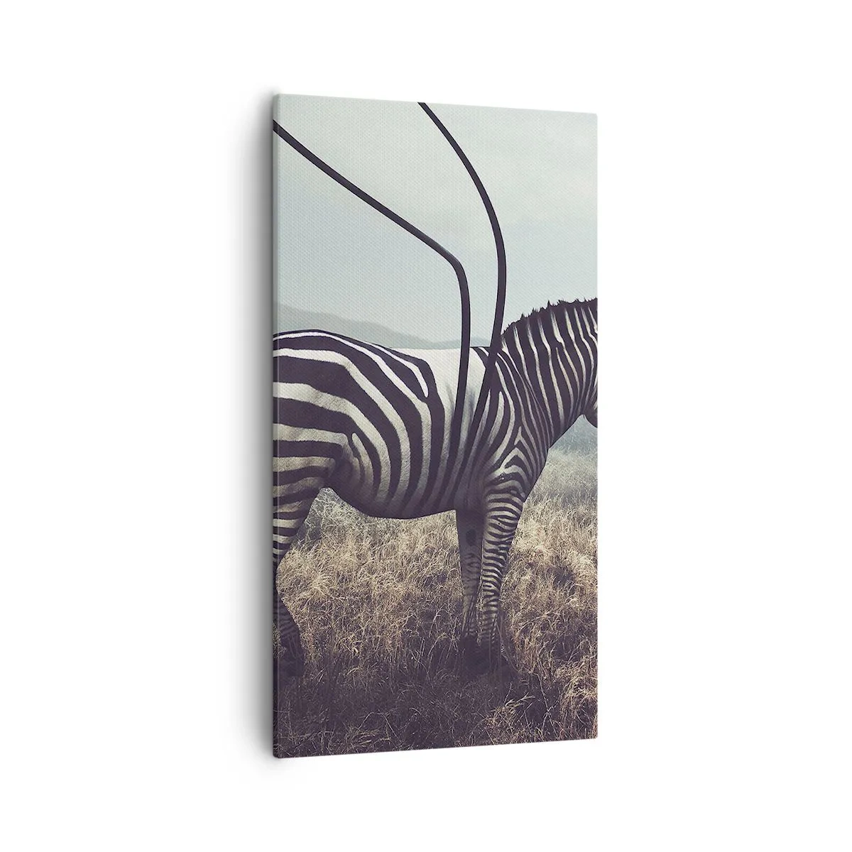 Lærredstryk - Billede på lærred - OBS! Fejl - 55x100 cm