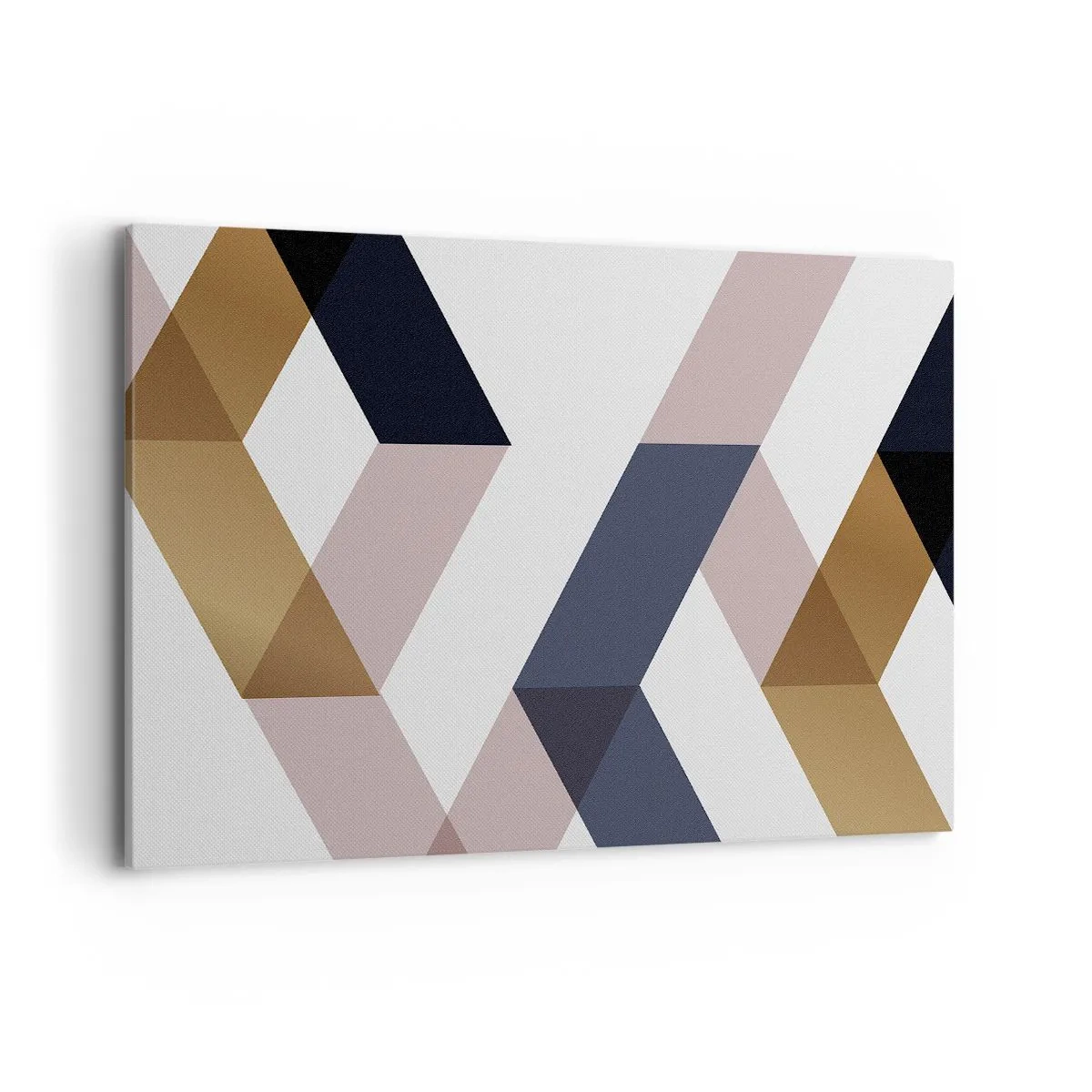 Lærredstryk - Billede på lærred - Planer og vinkler - 120x80 cm