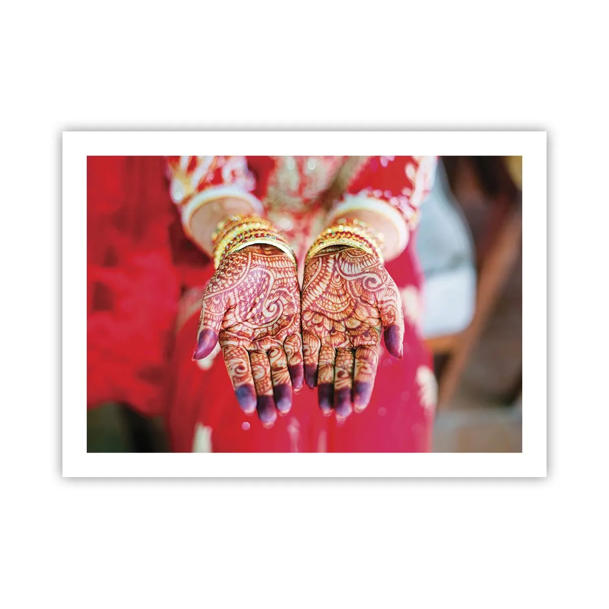 Plakat - Klar til at fange lykken - 70x50 cm