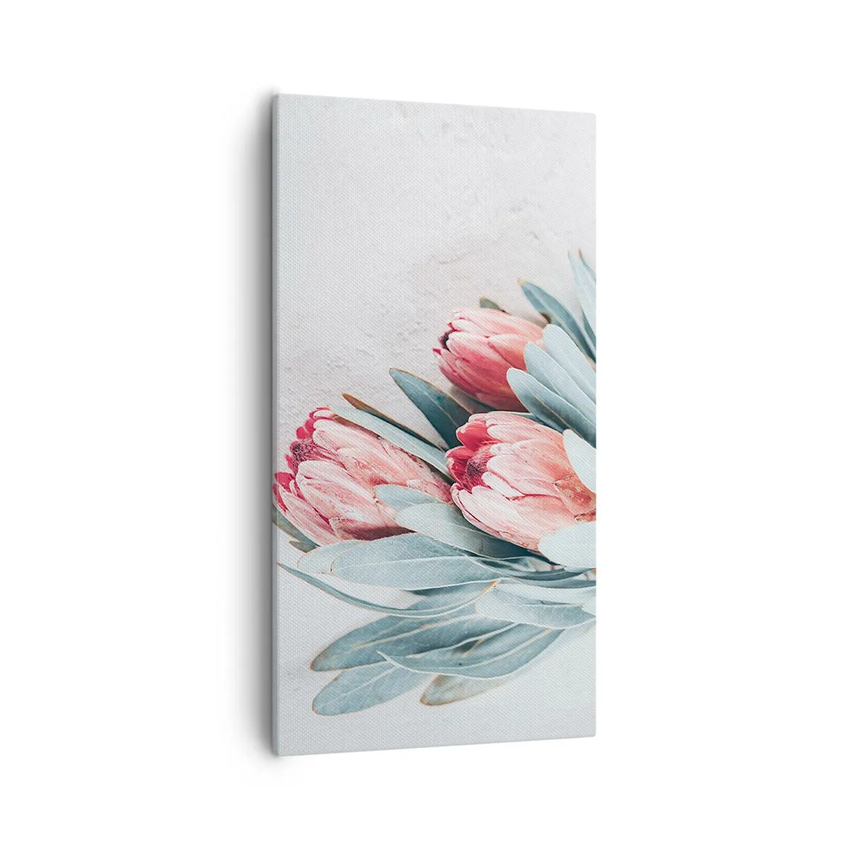 Lærredstryk - Billede på lærred - Skammer sig over deres egen skønhed - 55x100 cm